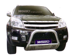 Great Wall Hover (2005-2006) защита пер.бампера метал.