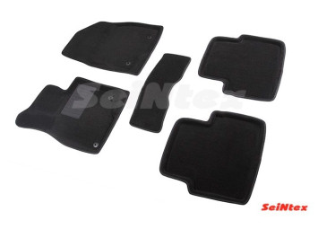 Коврики  Mazda 3 III,IV c 2013г./компл.5шт./осн.резин./ 3D