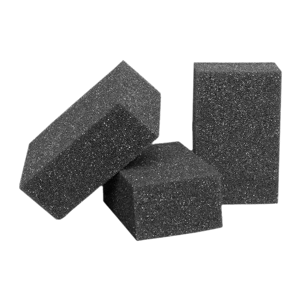 Серая губка химостойкая Colourlock Schwämme 90x55x35 мм. Комплект 3 штуки LZ-11076/3