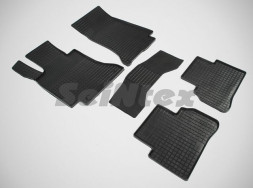 Коврики резиновые   Mercedes C-Class W 205 c 2014г.-  СЕТКА