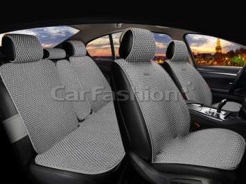 Комплект Накидок «KANT PLUS» Серый (искусственный шёлк)