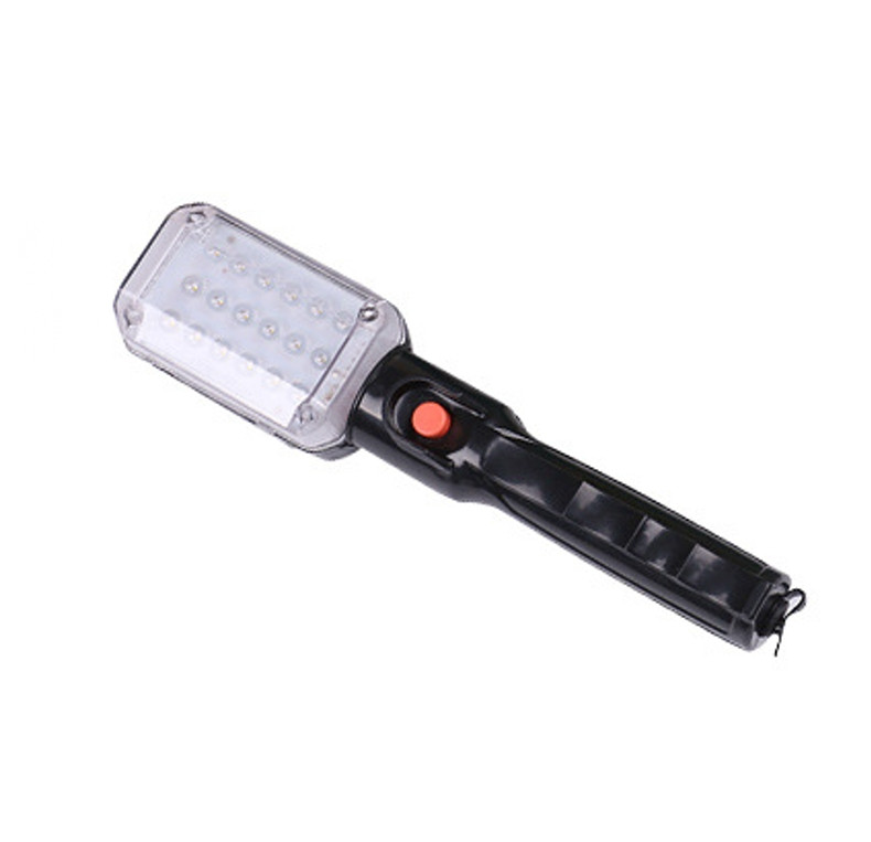 Переноска диодная 18 LED с АКБ, 120Лм/магнит/ крюк/ противоударный