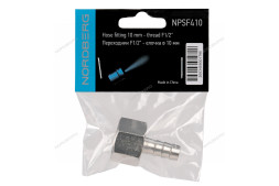 Переходник NORDBERG NPSF410 (F1/2" - елочка 10 мм)