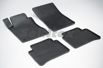 Коврики резиновые   Mercedes E-Class W 211 2002-2009г.  СЕТКА