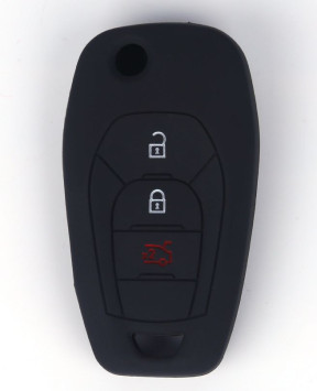 Чехол силиконовый для ключа зажигания  CHEVROLET (три кнопки) №2