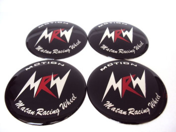 Этикетки на диски  (заглушка) 65мм  &quot;MRM&quot;  4шт.
