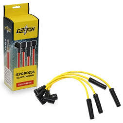 VLT Провода ВВ кт.  дв.4216 (4 шт.) Евро-4 Г-3302(Бизнес) (силикон)