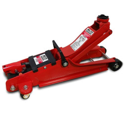 Домкрат подкатной гидравл. 3т 13кг. AVS подъём (h min85mm, h max 381mm)