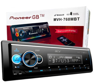 Автомагн.  Pioneer OK 768 MBT 2USB/BT//FM/AUX