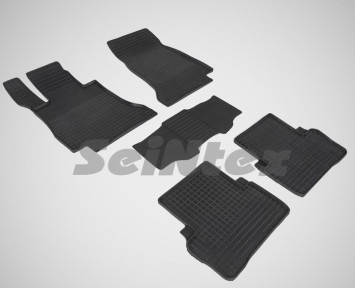 Коврики резиновые   Mercedes E-Class W 213 c 2016г-  СЕТКА