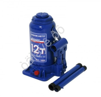 Домкрат гидравл. телескоп 12т. в КАРТОН.уп.  подьём 215- 410мм   &quot;M5&quot;