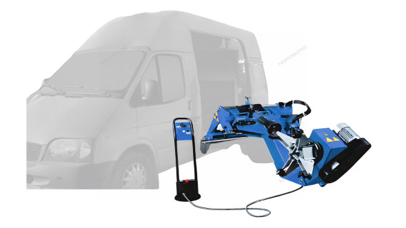 Мобильный шиномонтажный станок  NORDBERG 46TRKEM для грузовых автомобилей