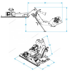 Мобильный шиномонтажный станок  NORDBERG 46TRKEM для грузовых автомобилей
