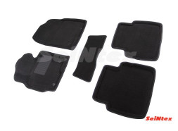 Коврики  Mazda CX-5 I 2012-2017г.  /компл.5шт./осн.резин./ 3D