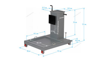 Грузовой стенд-кантователь NORDBERG N30160R для ремонта двигателей и агрегатов (1600 кг)