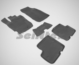 Коврики резиновые   Renault Duster c 2015г.- (рест.)  БОРТ