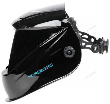Маска сварщика NORDBERG NH5 &quot;Хамелеон&quot; с регулировкой степени затемнения (MMA, MIG/MAG, TIG, CUT)