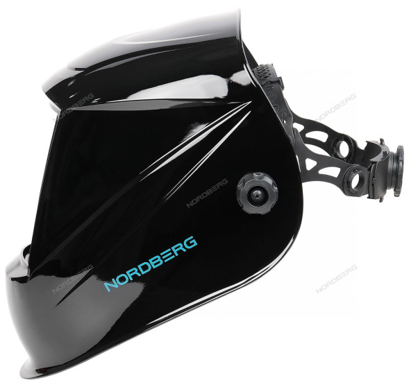 Маска сварщика NORDBERG NH5 &quot;Хамелеон&quot; с регулировкой степени затемнения (MMA, MIG/MAG, TIG, CUT)