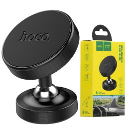 Держатель телефона HOCO  на торпеду (скотч двухсторонний) (усиленный магнит) Черный