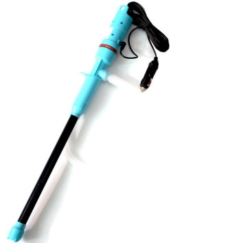 Насос для перекачки топлива 7-8л. в минуту 12V (прикуриватель) синий