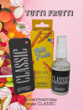 Осв.возд.  Соntact  ЁЛКА+СПРЕЙ  CLASSIC  &quot;Tutti-Frutti&quot;  30мл.