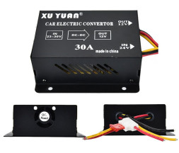 Преобраз. напряжения понижающий  Carlife  24-12V   30A 360W