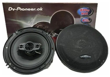 Автомобильные колонки  16&quot;  DV-Pion  80W   (3-полосная) с сетками