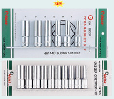 Инструмент HANS. Комплект торц.головок на планке 1/2" 10-22мм12пр.