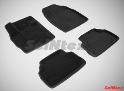 Коврики  Mazda CX-7 I,II 2006-2012г. /компл.5шт./осн.резин./ 3D