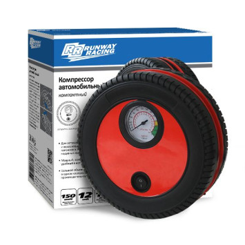Компрессор Runway RR131 17Amp/12л./прикур.