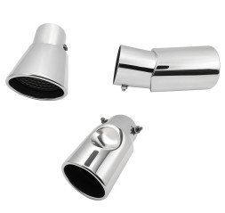 Насадка на глушитель "Carlife" (d 76мм) ширина 101мм длина 185мм