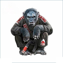 Наклейка Обезьяна  16*18см