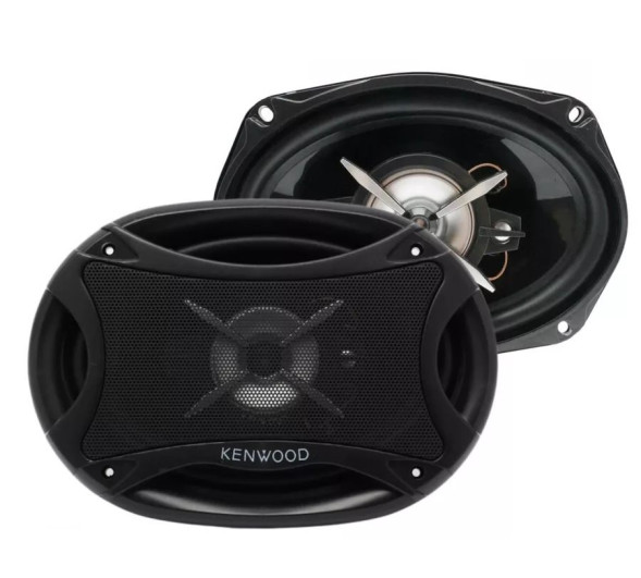 Автомобильные колонки  6x9"  Kenwood  500W  (3-полосная)
