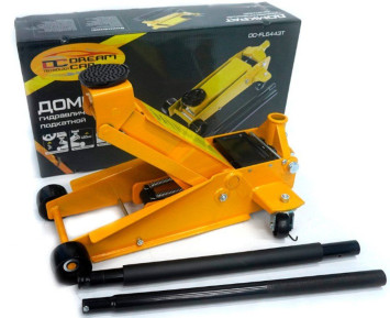 Домкрат подкатной гидравл. 3т картон DC ( h 135- 480mm)