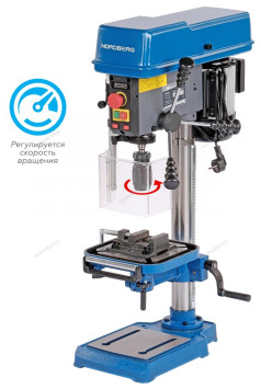 Станок сверлильный NORDBERG ND1651 (500 Вт, 16 мм, вариатор скорости, тиски)