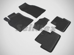 Коврики резиновые   Renault Fluence с 2010г.-  БОРТ