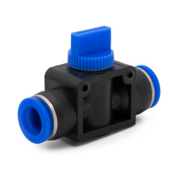 Аварийный переходник  HVFF6  прямой с клапаном 6x6мм