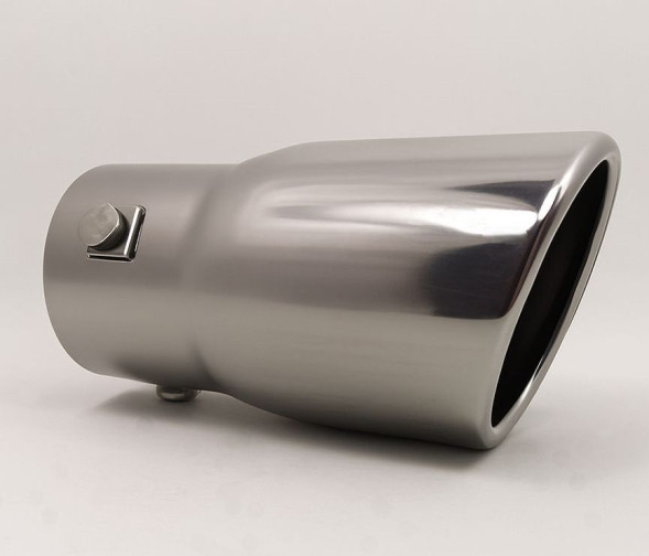 Насадка на глушитель &quot;Carlife&quot; (d 76мм) ширина 85мм длина 157мм, хром тонированный