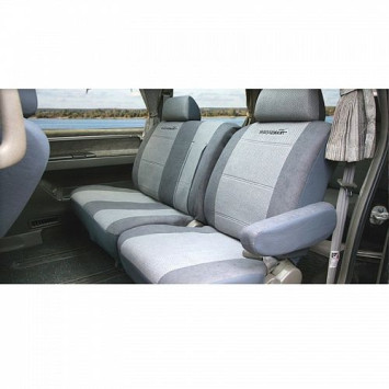 Набор чехлов универсальный  Аutoprofi &quot;TRANSFORM&quot;  &quot;т.серый/св.серый&quot;  замша  9 предм.