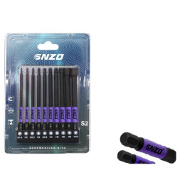 Набор бит шестиграных  100мм 10шт