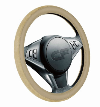 Оплетка на руль   CF  FLIP - М,  Бежевый/Бежевый/Бежевый