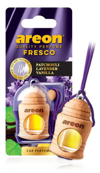 Осв.возд. Areon FRESCO &quot;бутылочка в дереве&quot; Patchouli Lavanda Vanilla