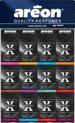 Осв.возд. Areon Сухой AREON X-Version MIX  (цена за лист 60шт.)