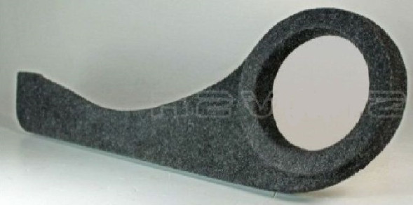 Карманы аккустическиe  R-16  LADA 2108-21099, карпет Черный (к-кт 2шт.)