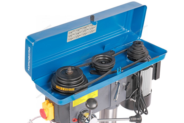 Станок сверлильный NORDBERG ND1667 (600 Вт, 16 мм, 12 скоростей, тиски)