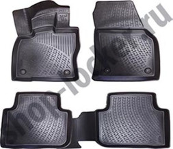 Коврики резиновые   Renault Kadjar с 2016 г. тэп.