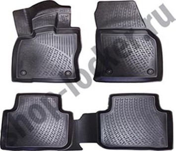 Коврики резиновые   Renault Kadjar с 2016 г. тэп.