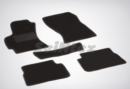 Коврики текстильн. Subaru Forester III 2008-2012г.  /компл.5шт./осн.резин./ LUX