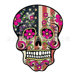 Наклейка  Череп  11x15см  №9