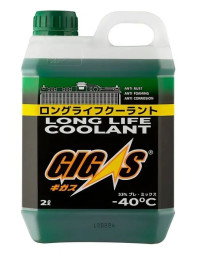 Антифриз  "GIGAS"  G12+, -40°  (зеленый) 2л.